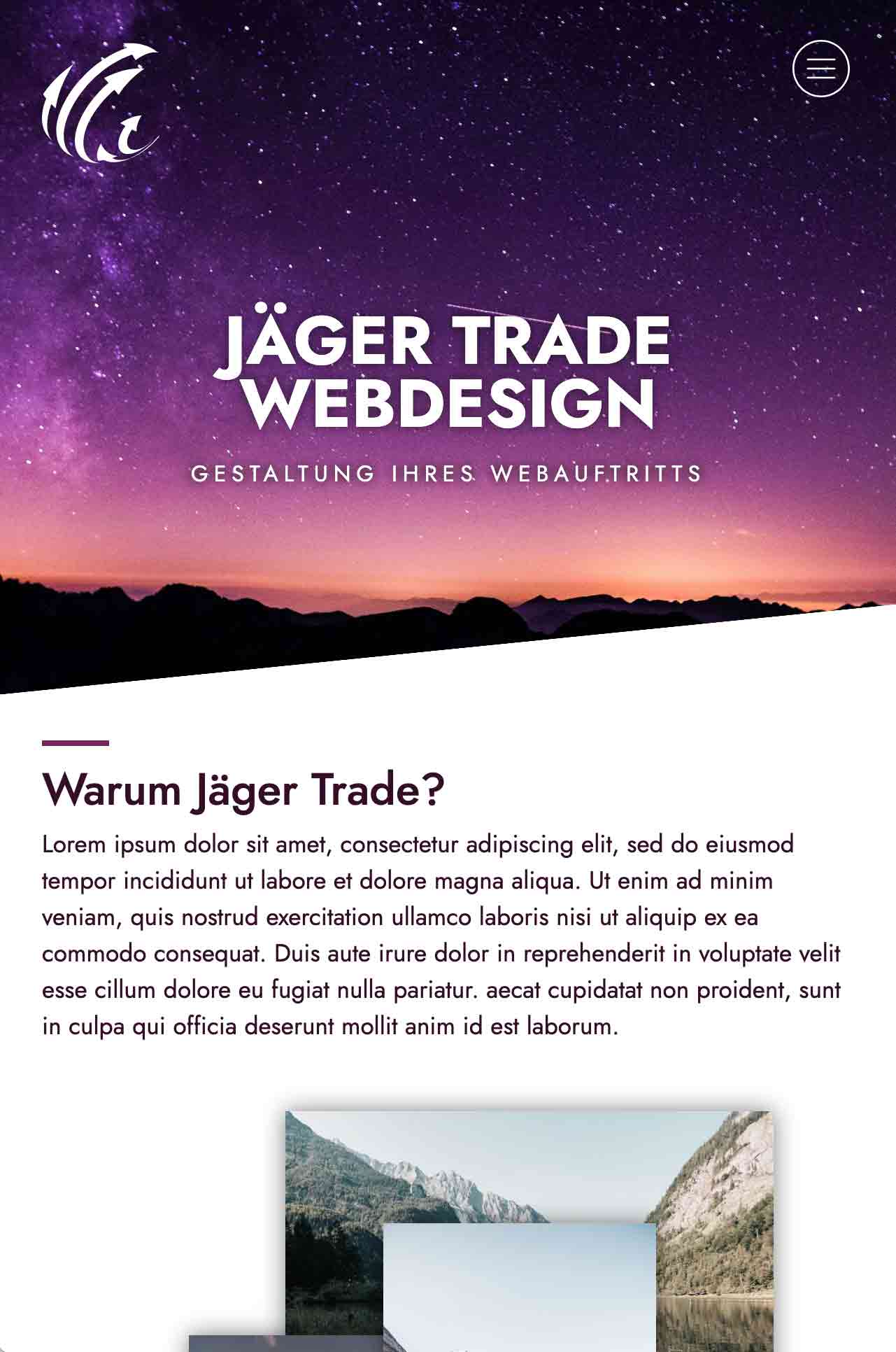 Bild_Webseite_Jaegertrade.com